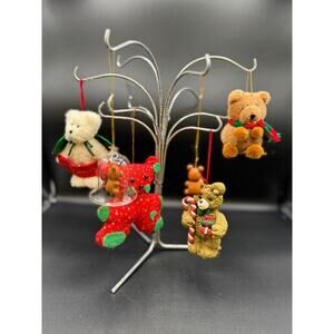 Teddy Bear Assorted Ornament Lot